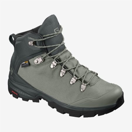 Salomon OUTback 500 GTX W Damske Turistické Topánky - Olivovo Zelená (SK 8-WDE)